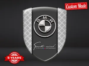 BMW Badges Bombés Qualité Pro Personnalisables